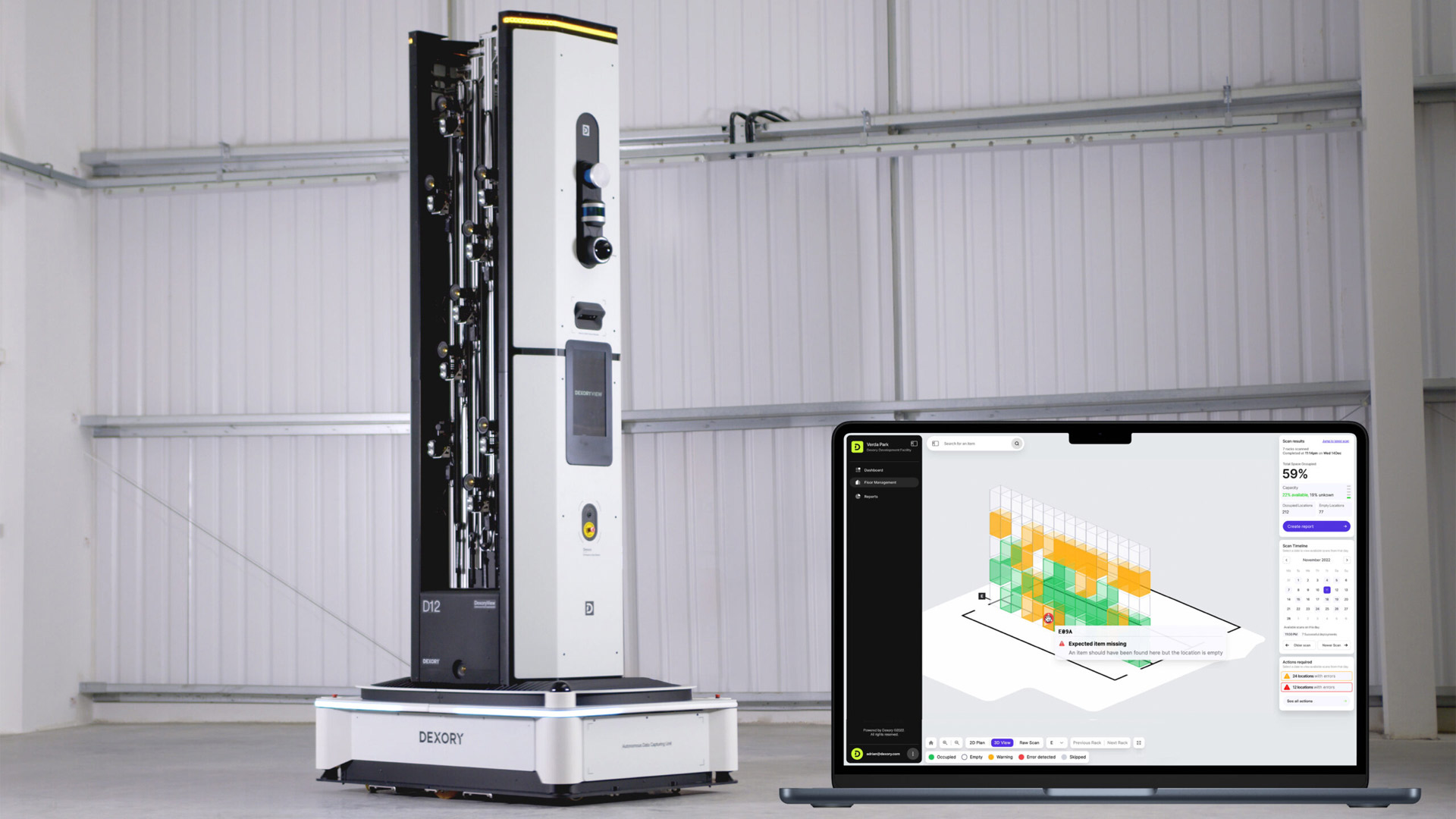 DexoryView by Dexory.