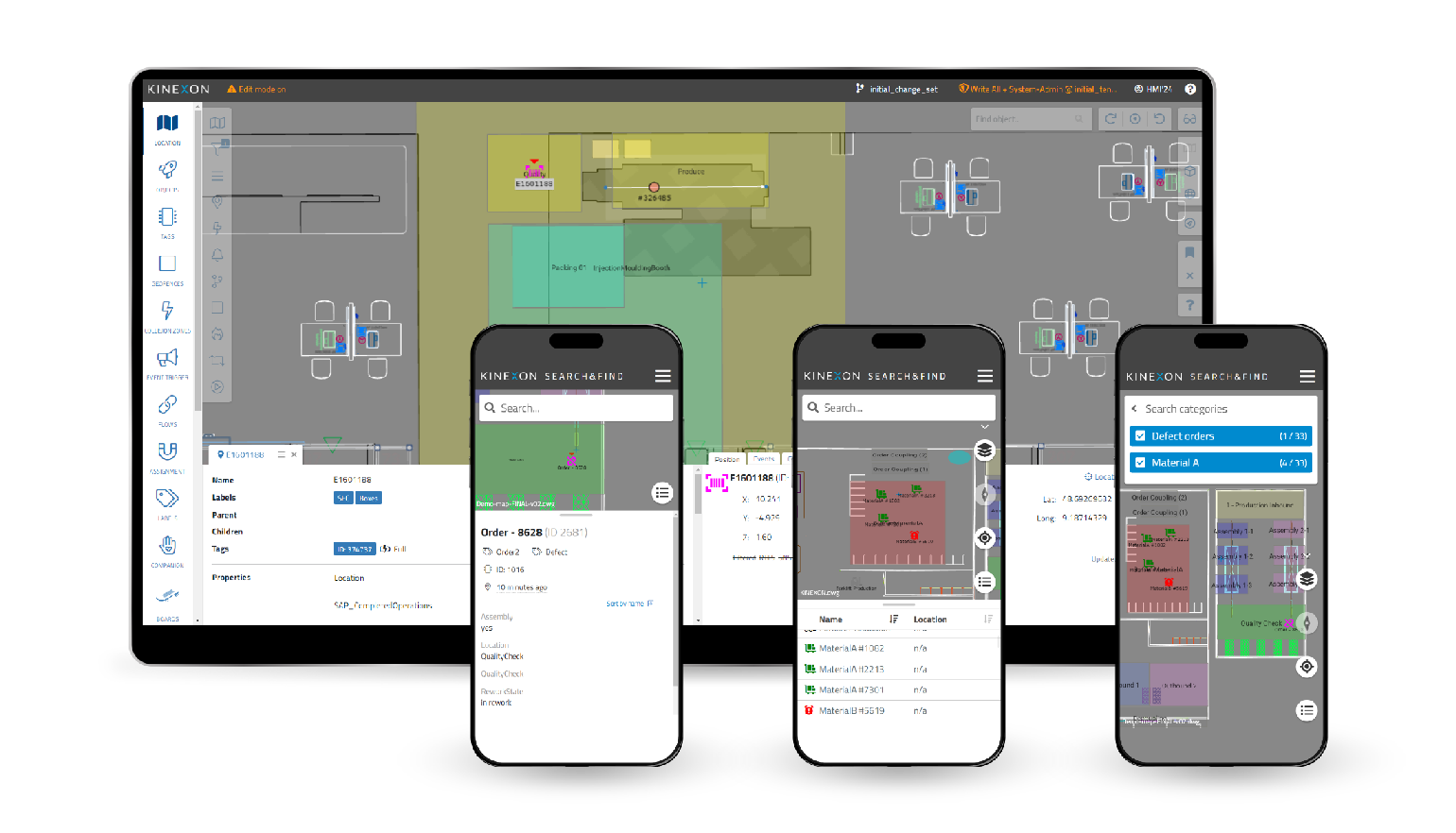 Through KINEXON OS, C5MI provides real-time tool tracking and location intelligence to boost asset visibility and streamline production.