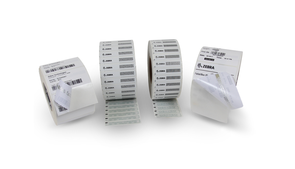 Zebra barcode labels and RFID supplies used by C5MI to ensure precise product identification and seamless supply chain tracking.
