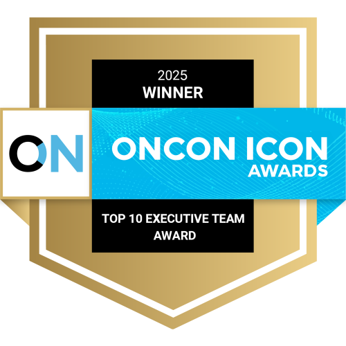OnCon Icon 2025 Top 10 Executive Team Award Logo for C5MI.